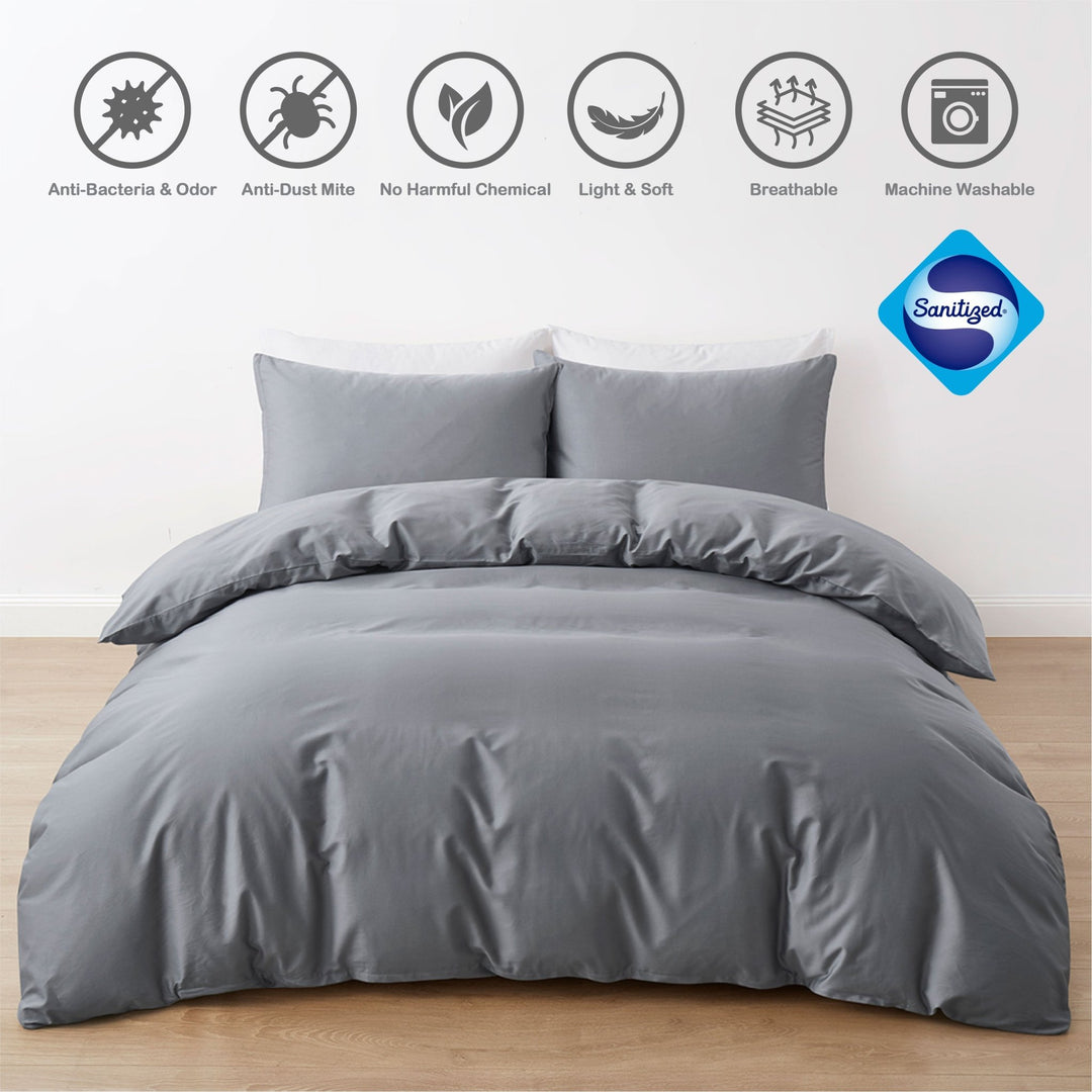 Momomi® Anti - Allergy Bedding (Charcoal) - Momomi