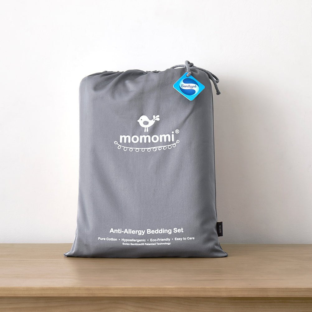 Momomi® Anti - Allergy Bedding (Charcoal) - Momomi